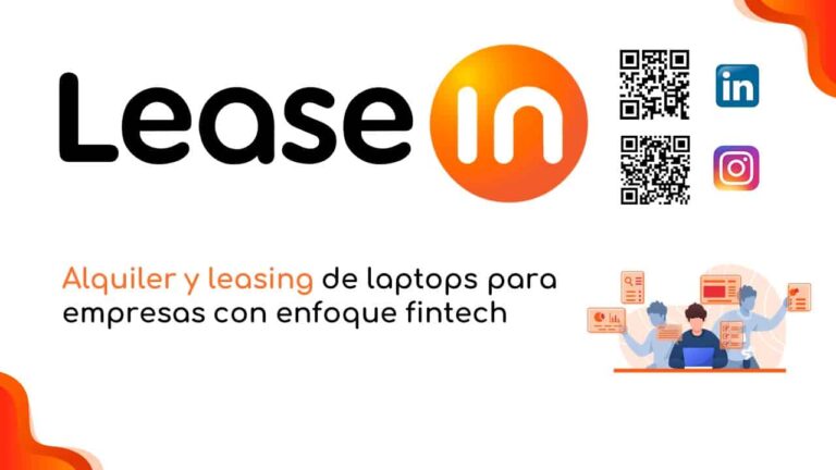 leasein alquiler de laptops para empresa con enfoque fintech