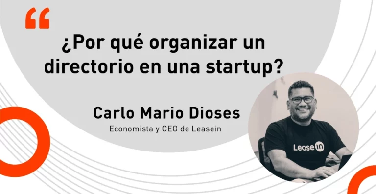 ¿Por qué organizar un directorio en una startup?