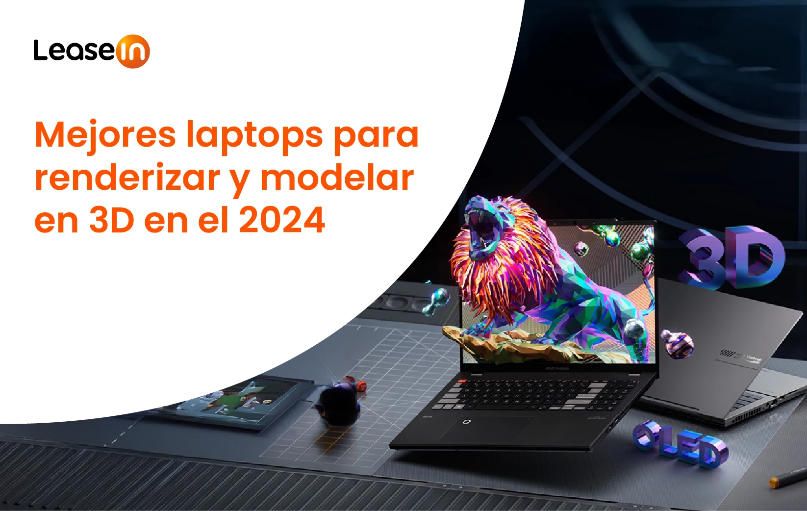 Mejores laptops para renderizar y modelar en 3D en el 2024