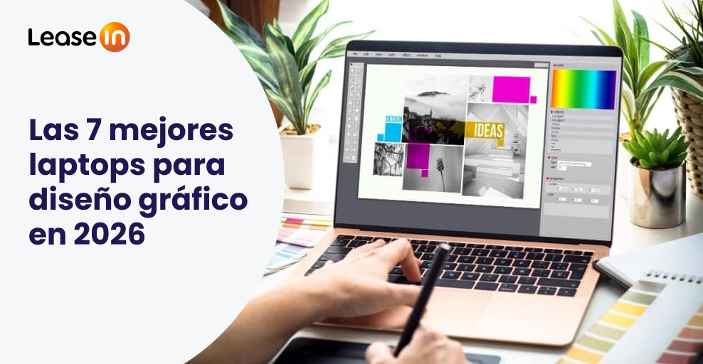 Las 7 mejores laptops para diseño gráfico en 2026 Las 7 mejores laptops para diseño gráfico en 2026